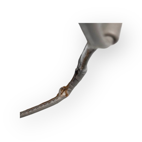 new Jeffrey Campbell ✌︎︎ Boca Strappy Flat Sandals ✌︎︎ Grey Croc Embossed ✌︎︎ 6M - Picture 11 of 15